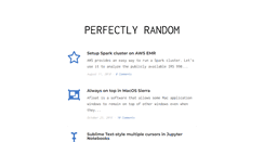 Desktop Screenshot of perfectlyrandom.org