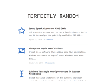 Tablet Screenshot of perfectlyrandom.org